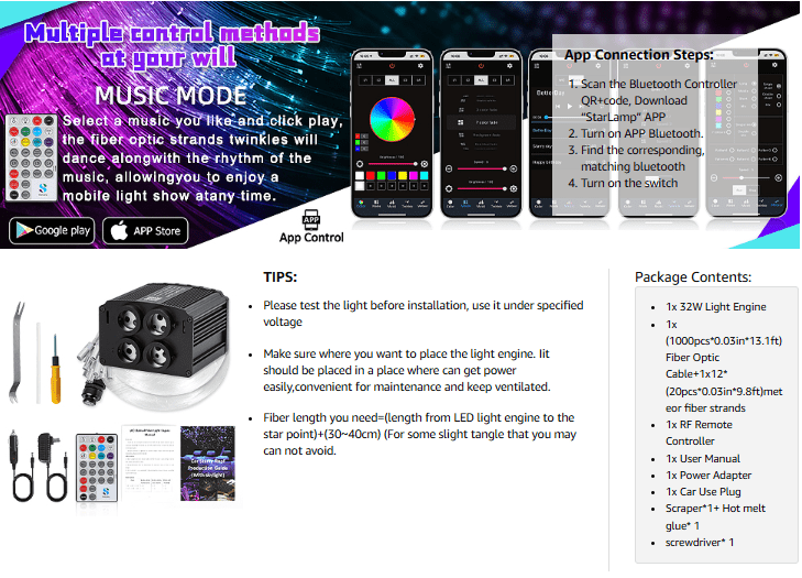 Control Features and Modes